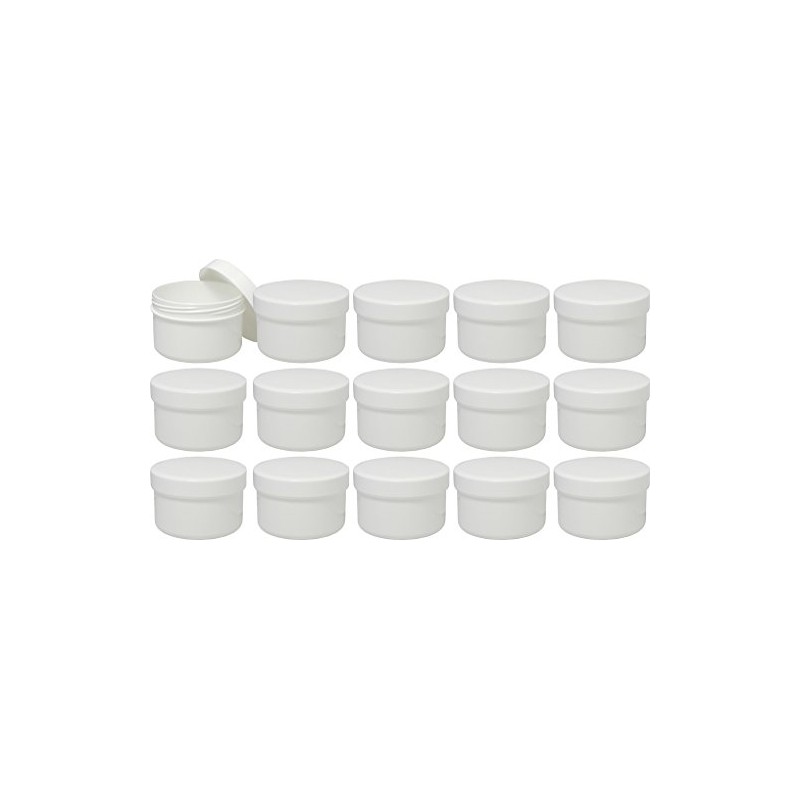 FRUEHES FORSCHEN 15 ointment containers, cream containers, flat ointment jar,