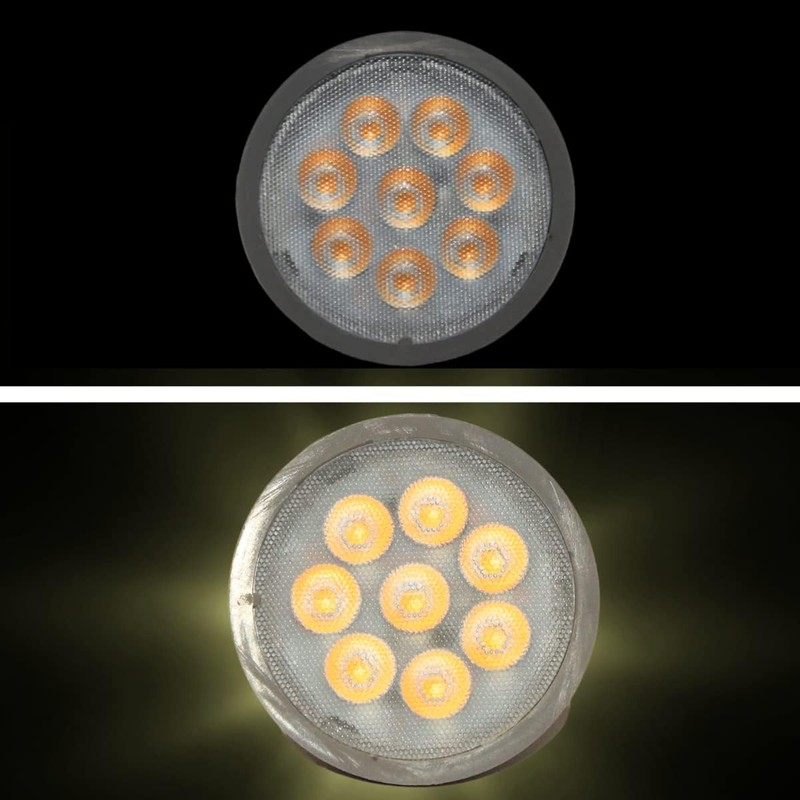 Satco S9495, 6.5MR16/LED/40'/27K/12V, (6 LED Light Bulbs)