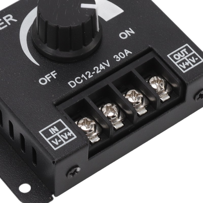 LED Dimmer Single Channel PWM Lighting Stepless Dimming Controller for