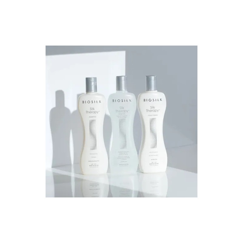 Bio Silk Therapy Trío Shampoo Y Acondicionador Leave-in 7oz.