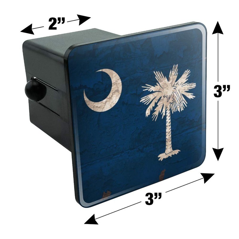 GRAPHICS & MORE Rustic South Carolina State Flag Distressed USA