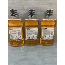 Listerine Ultraclean Fresh Citrus Mouthwash 16 oz. Pack Of 3 Ships Next Day