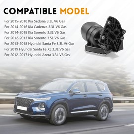 Complete Engine Oil Filter & Housing Assembly for Kia Sedona, Cadenza, Sorento & Hyundai Santa Fe, Santa Fe XL, Azera | 3.3L & 3.5L V6 (2012-2019) | Replace 26300-3CAB0, 26300-3CAB1