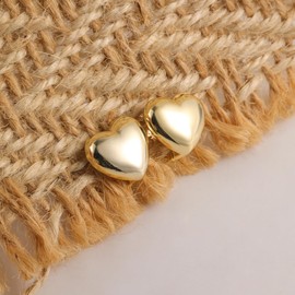 ASH'S CHOICE 925 Silver Hoop Earrings, Small Women's Earrings, Chunky, 14K Gold Hoop Earrings, Thick Cartilage Hoop Earrings, Huggie Hoop Earrings, Mini Hoop Earrings, Lightweight, Wide Earrings for