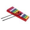Colorful Xylophone Aluminum Birch 13 Tones Professional Glockenspiel for Creating