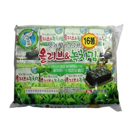 J0853/Bible Olive Green Tea Table Seaweed (4g x 16 packs) X 8 pieces (1 box)