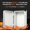 QILIPSU UL94-V0 Outdoor Electrical Box 16.4"x12.4"x7.1" Waterproof Junction Box Weatherproof
