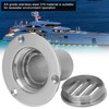 POENVFPO Boat Drain Scupper,High Strength 316 Stainless Steel Yacht Floor