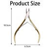 Professional Gold-Plated Carbon Steel cuticles Pliers, cuticles Pliers, Professional cuticles