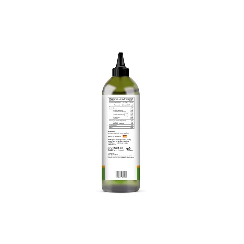 Aceite de Oliva para Freír Inés – 800 mL, Envase
