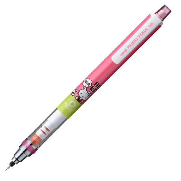 三菱鉛筆 シャープペン ユニ クルトガ ハローキティ M5650KT1P.PR ピンクレトロ