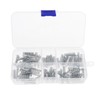 VGOL 100PCS Car Remote Flip Key Blade Axis Lock Spring