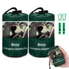 Emergency Sleeping Bag Survival Bag,Cymuber 2 Pack Portable Waterproof Thermal