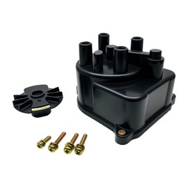 HYNYHT Ignition Distributor Cap and Rotor Kit Set 30102-P54-006 Compatible with 1998-2002 Accord 1992-2000 Civic 1994-1997 Civic del Sol 1997-2001 CR-V 1992-2001 Integra