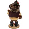 Incense Smoker Forest Gnome Herb Collector Natural 25 cm
