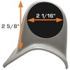 GlowShift Universal Gray Triple Pillar Gauge Pod - Fits Any