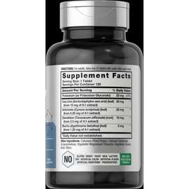 Horbäach Water Pills | Super Strength | 120 Tablets | Vegetarian | Non-GMO | by Horbaach