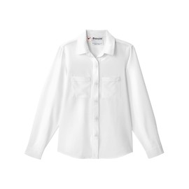 Women’s Magnetic Closure Adaptive Top for Arthritis - White LGE