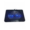 Misorel Soporte Laptop Ventilador Enfriado Posiciones Luz Led