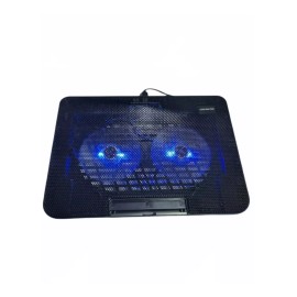 Misorel  Soporte Laptop Ventilador Enfriado Posiciones Luz Led