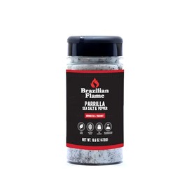 Brazilian Flame Parrilla Seasoning - Parrilla Sea Salt & Pepper - 16.6oz