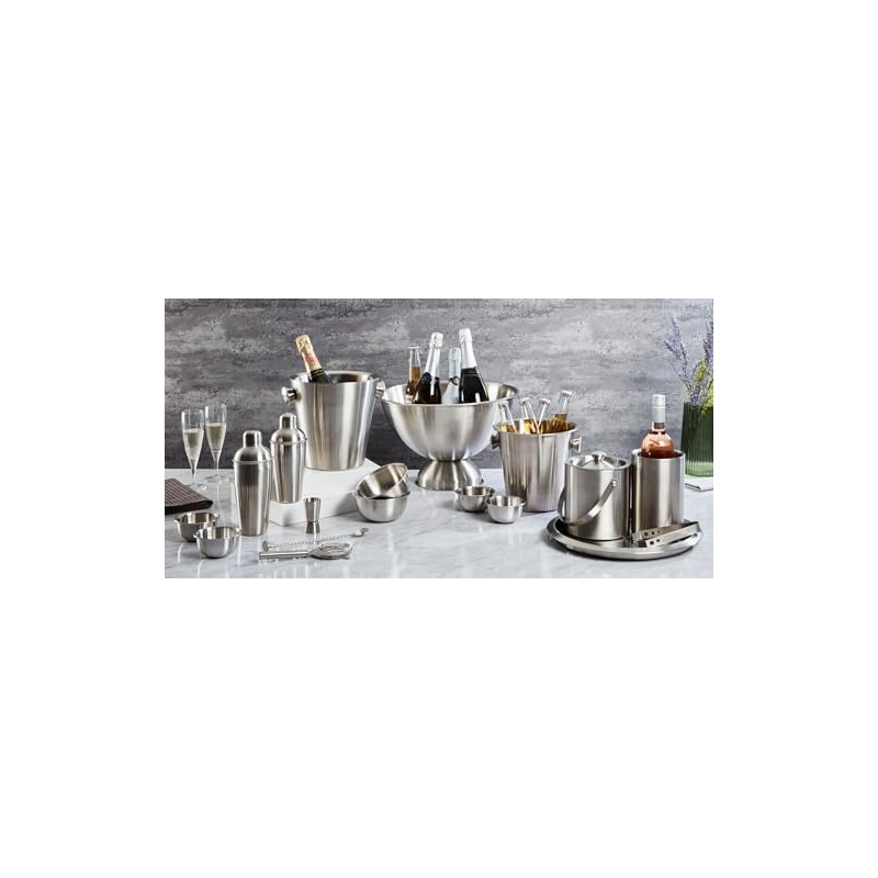 Buckingham, Cocktail Shaker, Mixer Bar Set-750 ml, Stainless Steel, Multi,