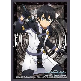 Bushiroad Sword Art Online SAO Ordinal Movie Kirito Trading Character Card Game Sleeves v1221