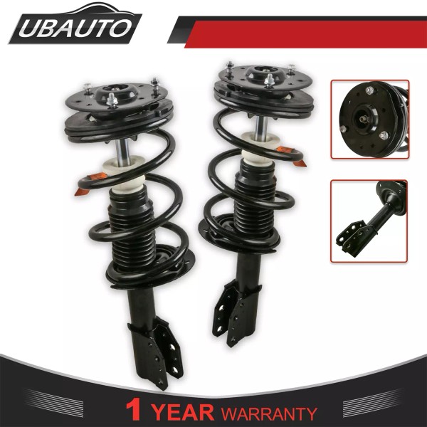UBERAUTO 2X-Front Shock Struts Assembly for Chevy Classic/Malibu Oldsmobile Alero/Cutlass