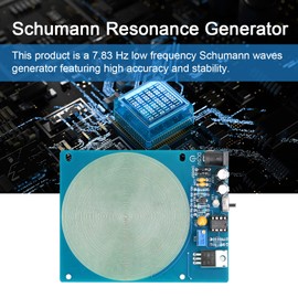 7.83Hz Schumann Waves Resonance Generator, 7.83Hz Schumann Waves Resonance Generator Ultra-Low Frequency Pulse Audio Resonator USB Interface with Indicator Light ON Off Function