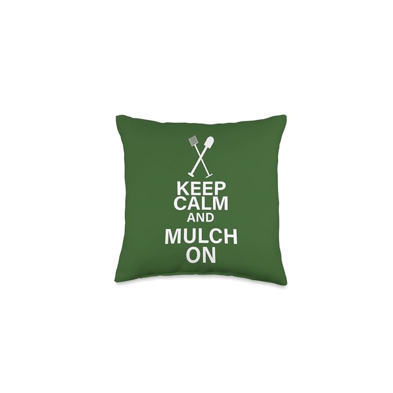 Keep Calm Mulch On Organic Garden Compost Eco Green Earth