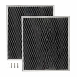 Broan-NuTone HPF30 Replacement Charcoal Filter (XC) for Dual Filter Ductless Range Hoods, Carbon Air Filter, 2 Count