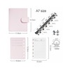 Moterm Pocket Regular Rings Planner - Genuine Leather Binder Organiser