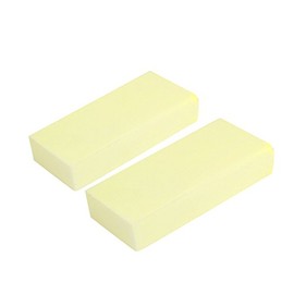 sourcingmap 2pcs Rectangle Shape Water Absorbing Cleaning Sponge Block for Car