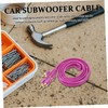 NOLITOY Car Audio Wire Kit Speaker Cables for Car Amplifiers