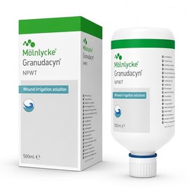 500 ml NPWT Solución de Irrigación para Heridas | Ácido Hipocloroso HClO | Limpieza y Humectación | pH Neutro | Sin Gérmenes | Pieza