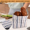 Lyreh 3pcs Reusable Bread Bags Set, Include 2pcs Linen Sourdough