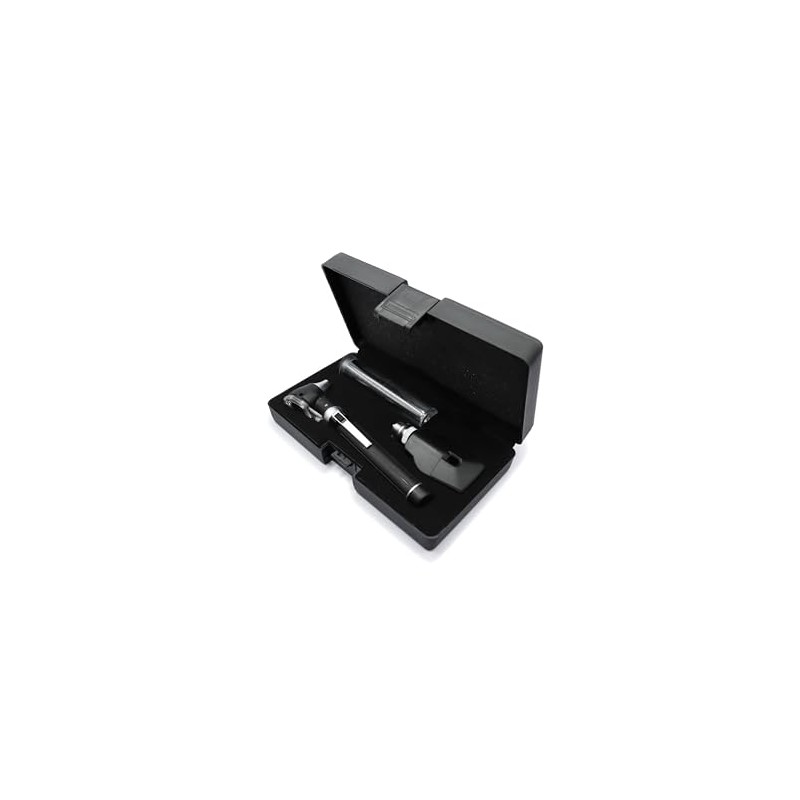 Estuche de Diagnostico Oto/Oftalmo Estuche Rígido, Negro