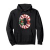 Candy Cane Christmas Joyful Spirit Pullover Hoodie