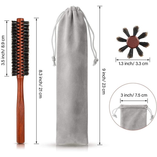Beard roller boar bristle brush denman brush Round Brush Hair