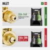 RX WELD Oxygen Acetylene Regulator Set, CGA-540 CGA-200 for MC