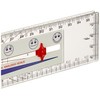 Gima - Goniometer with Pain Scale Ruler, Size 203 x