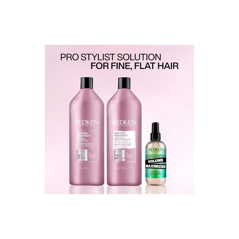 REDKEN Volume Injection Conditioner, 1 L, Banana