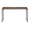 Lexicon Sumter Adjustable Height Over-The-Bed Desk with Castors in Rustic