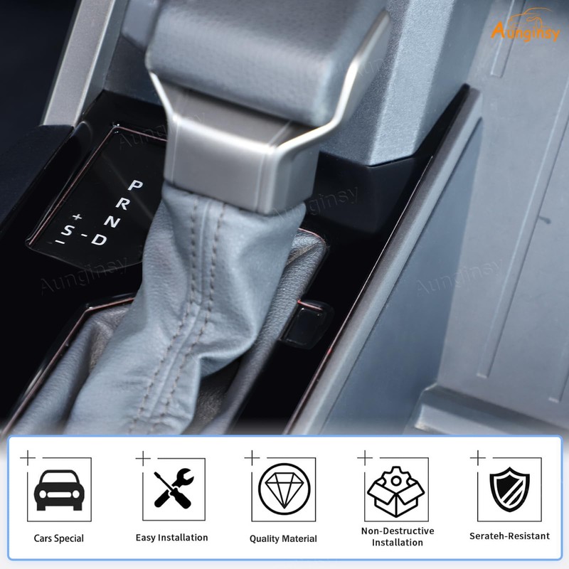 Aunginsy Car Central Control Gear Shift Panel Trim Cover Compatible