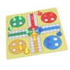 Ludo Chess Set Folding Roll Up Board Game Pad with