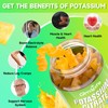 Potassium Citrate Gummies, High Potassium Supplement Gummies 1200mg Support Leg
