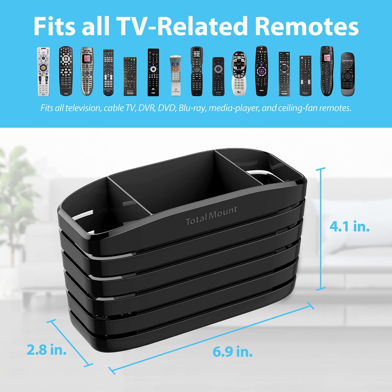 TotalMount Remote Control Holder – Premium Quality and Extra Stable