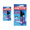 Loctite Super Glue Plastics Bonding System with Activator 2-Gram (681925) (2 Pack) â¦