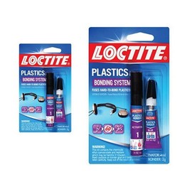 Loctite Super Glue Plastics Bonding System with Activator 2-Gram (681925) (2 Pack) â¦