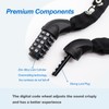Monotre Bike Chain Lock, 5-Digit Resettable Combination Heavy Duty Anti-Theft